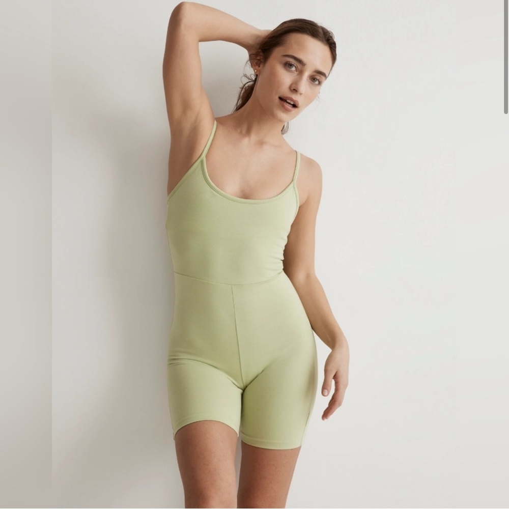 Madewell knit unitard romper bodysuit
